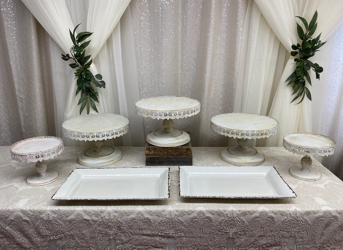 Ivory Dessert Table Ideas Image