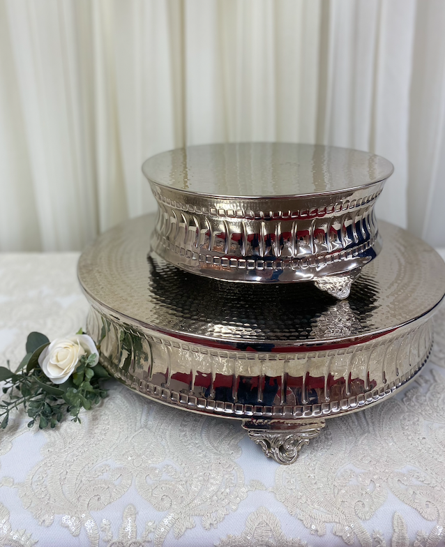 Silver Cake Stands Image